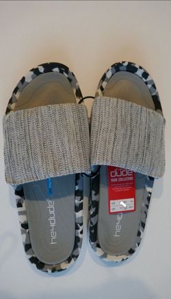 Hey Dude Men’s Slip-on Sandal Size 10