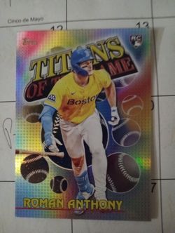 Roman Anthony baseball cards , 4 .