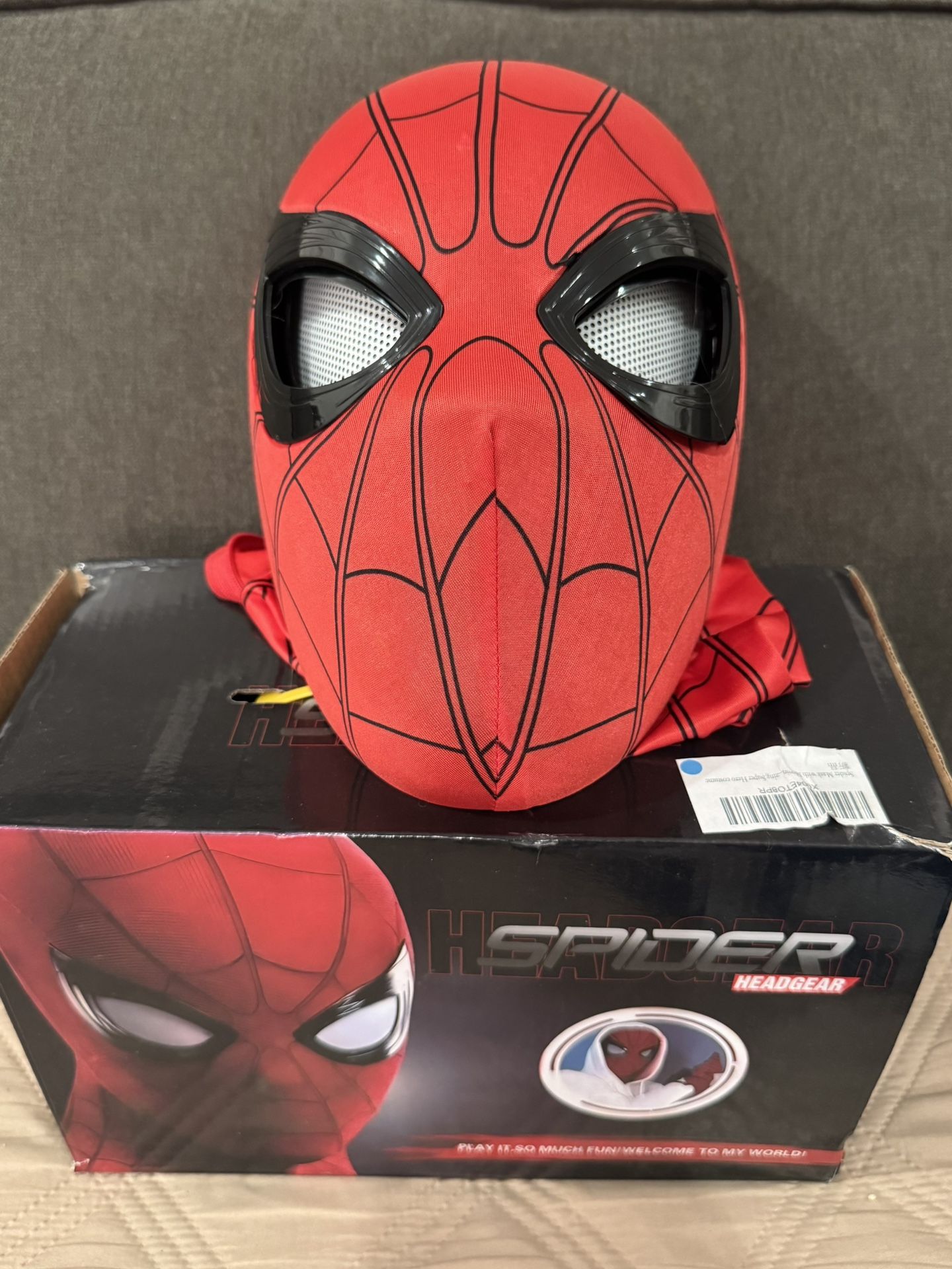 SPIDER-MAN Marvel Expressive Mask, Interactive Roleplay Headgear