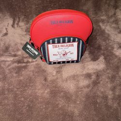 true religion makeup Red bag 