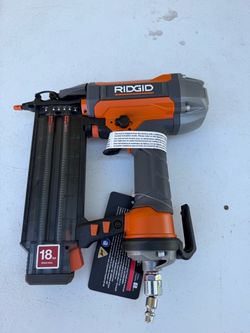 Ridgid 18g brad nailer