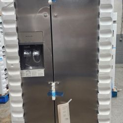Frigidaire 25.6 Cu. Ft. 36" Standard Depth Side by Side Refrigerator