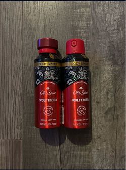Old Spice Wolfthorn Aluminum Free Underarm & Body Spray $4.50 Each