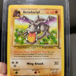 Pokemon Card - Aerodactyl 