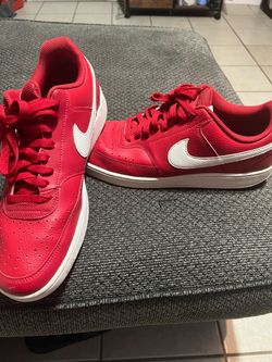 Nike court vision low red