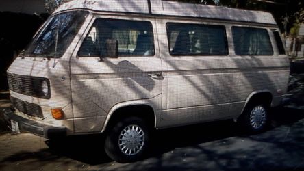 Car westfalia van vw