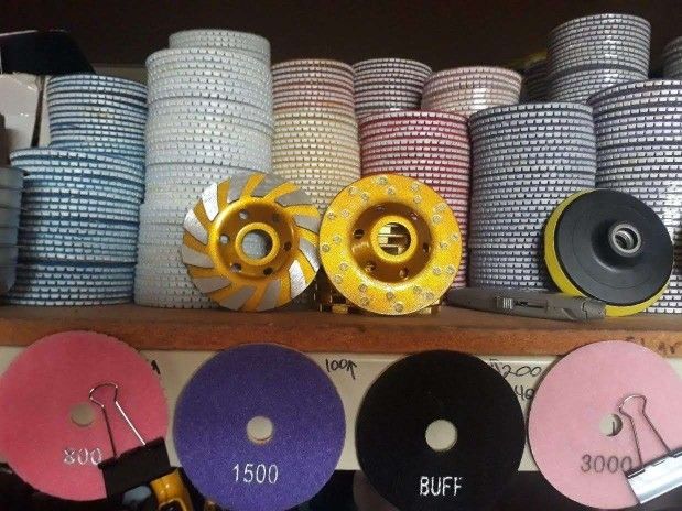 Polishing & Grinding Diamond Pads, Janitorial Supplies & Floor Machines
