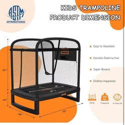 🔥ON SALE🔥Kid trampoline 