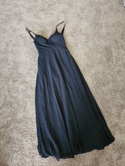 Black Bridesmaid Dress