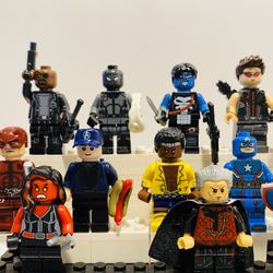 Rare Marvel Minifigures Collectible Figures | New Custom LEGO Compatible Toys