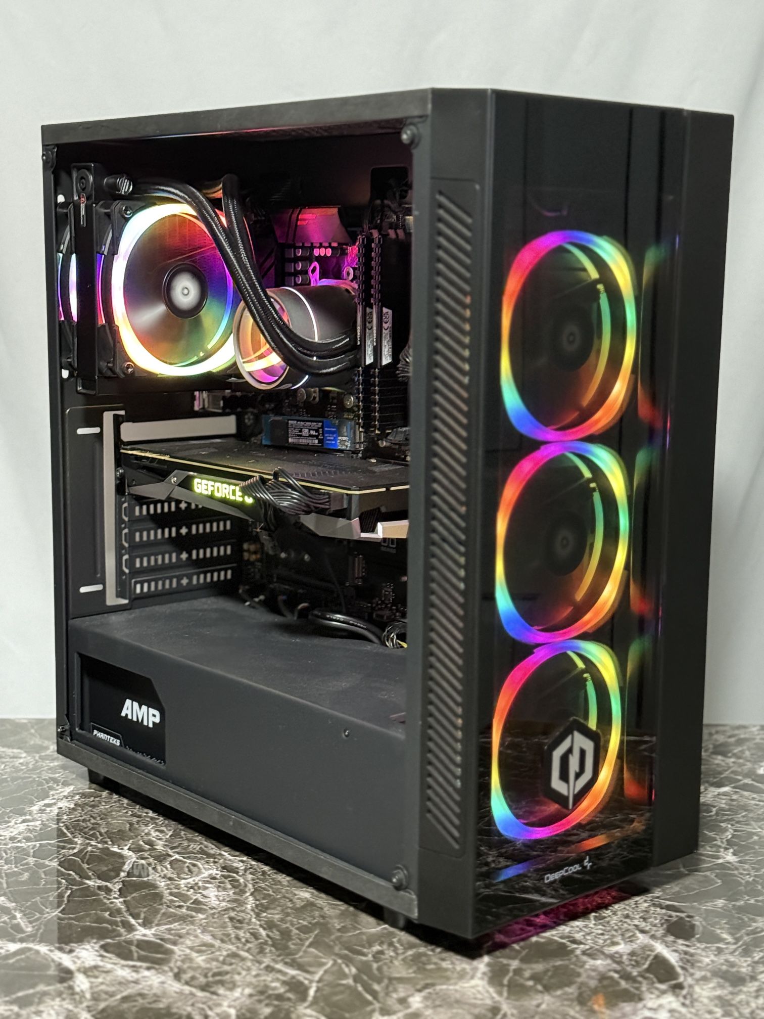 Budget Gaming PC: GTX 1080 Founder's Edition + Ryzen 7 3700x + 16GB DDR4 2400MHz + 512GB NVMe SSD