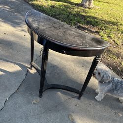 Bombay company Demilune Console Table