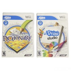 Nintendo Wii uDraw Studio And Pictionary 2011 Game Complete