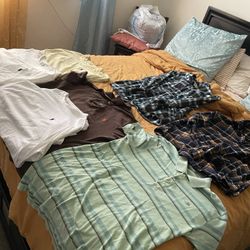 Men Ralph Lauren Polo And Lacoste Shirt Size Large Everything For 25.00