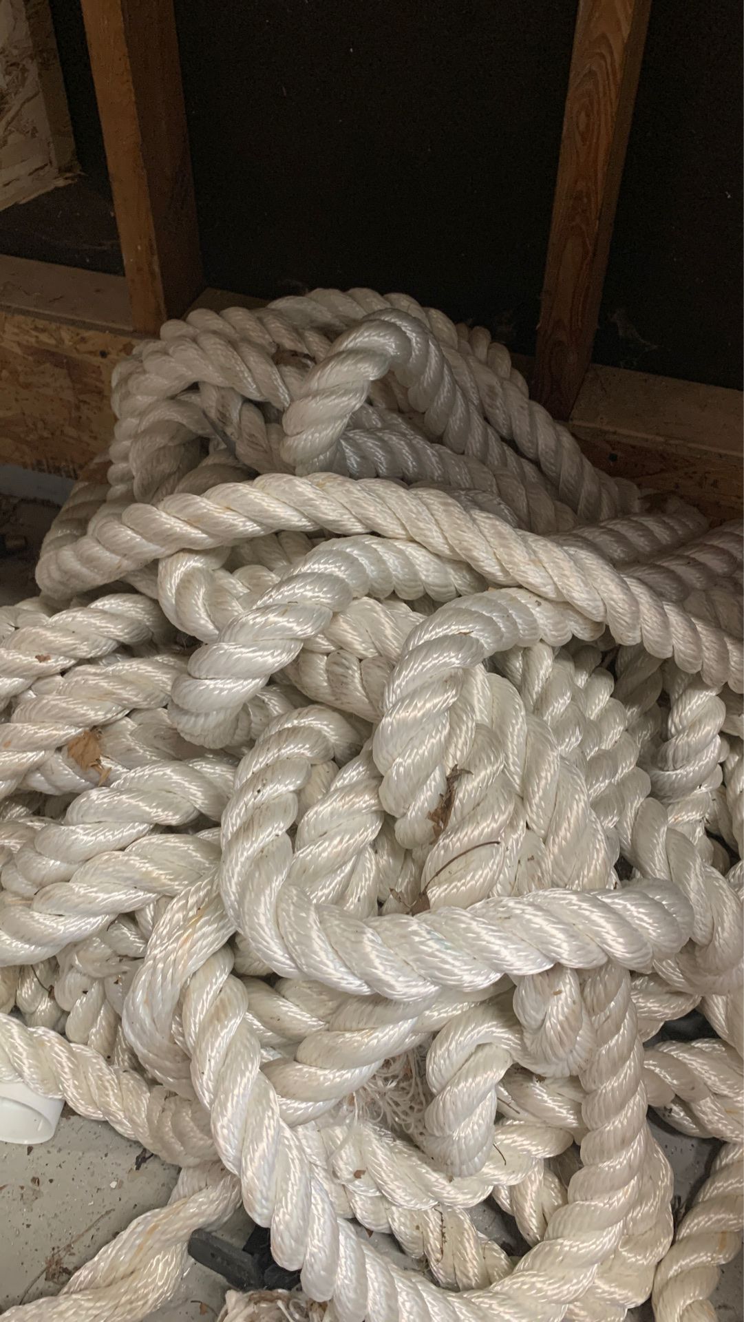 4” marine rope