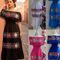 Blusas y Vestidos Mexicanos Bordados ✨ Mexican Dresses & Blouses, Women & Girls ✨ ✨ Prices Vary - Precios Variados 