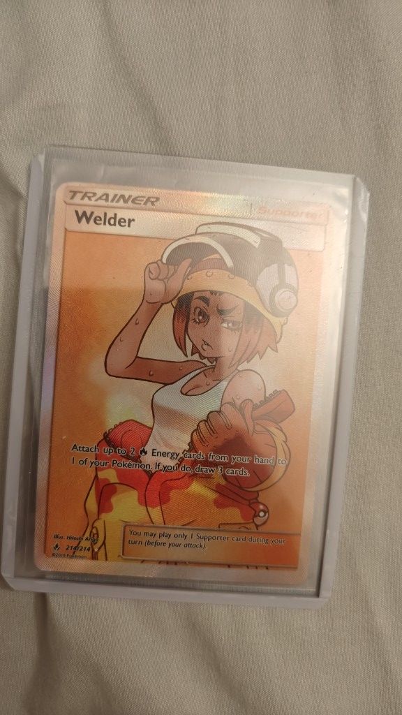 Pokemon Welder Full Art Card