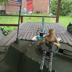 Vintage Tiger Joe Toy Tank