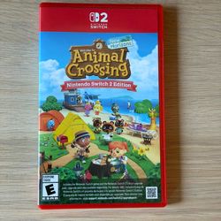 Animal crossing for the Nintendo Switch 2