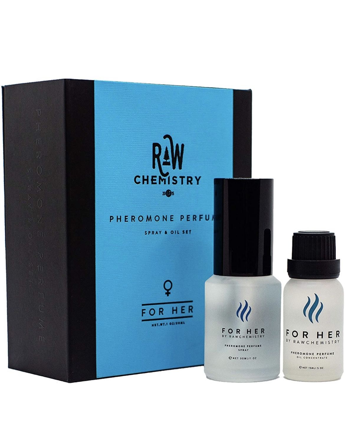 RawChemistry Pheromone Perfume Gift Set, for Her 