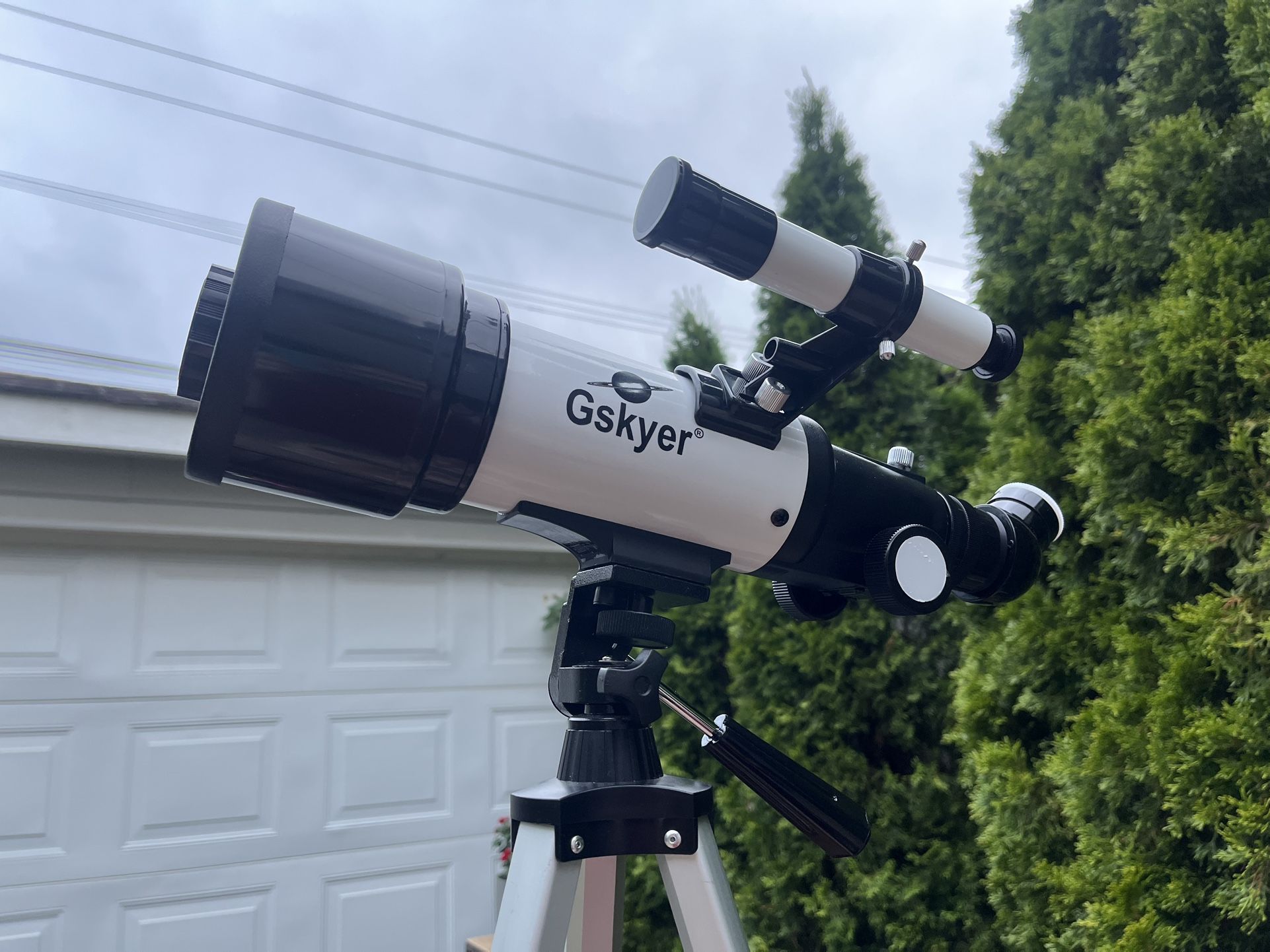 Portable Telescope and Night Sky Guide Books