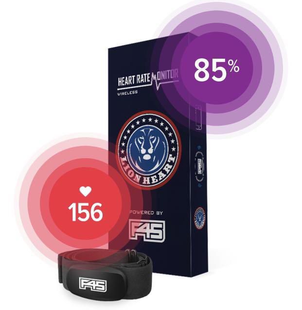 F45 Lion Heart - Heart Rate Monitor 