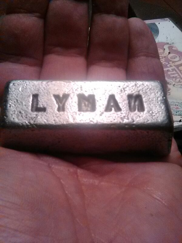 'Lyman' silver bar