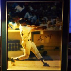 Willie Mays Autographed Photo Authentic 