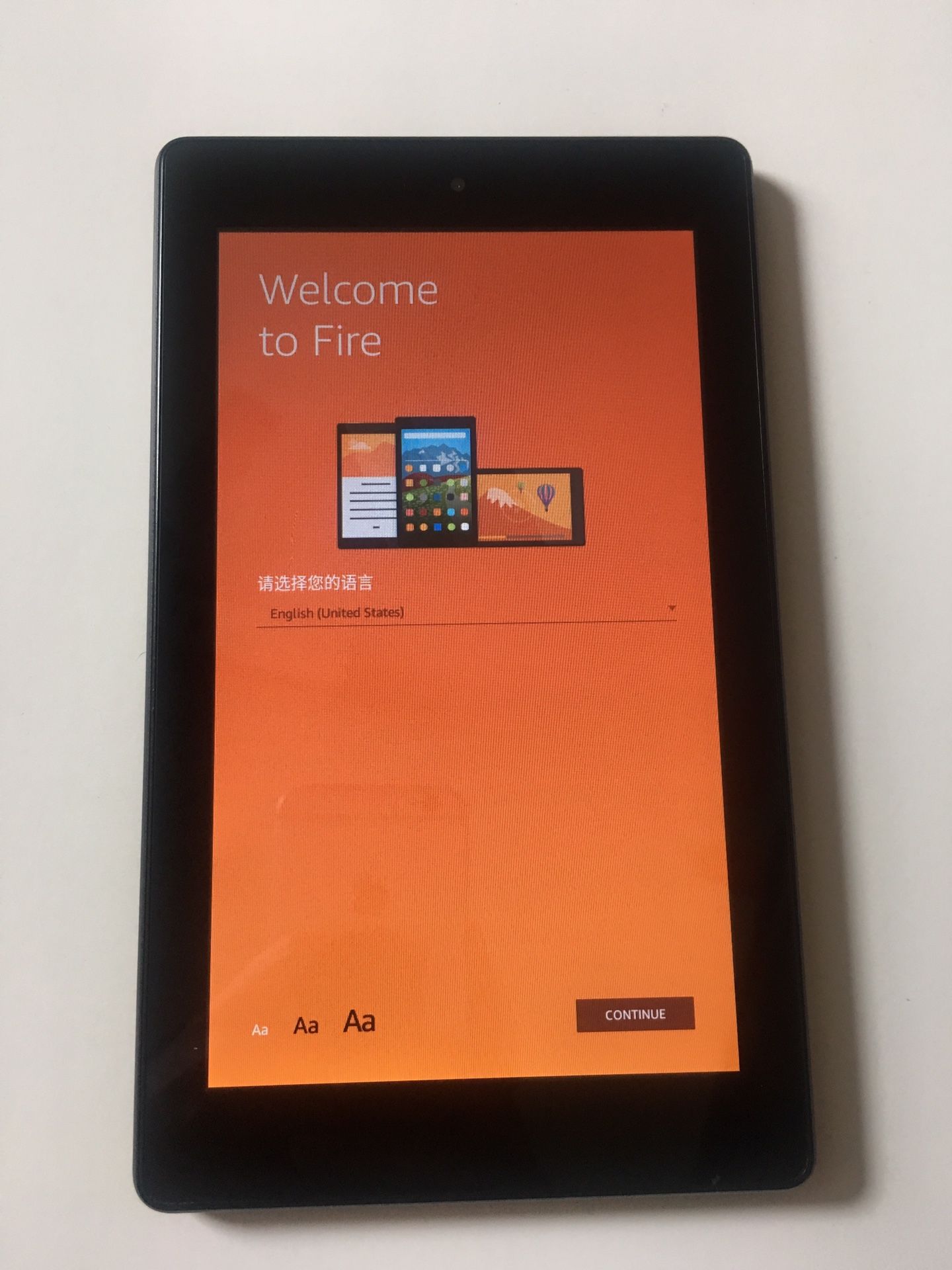 Amazon Fire 7 8gb tablet with Alexa 7th gen Kindle fire HD7