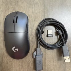 Logitech G Pro Wireless Gaming Mouse – Complete with Receiver & Charging Cable