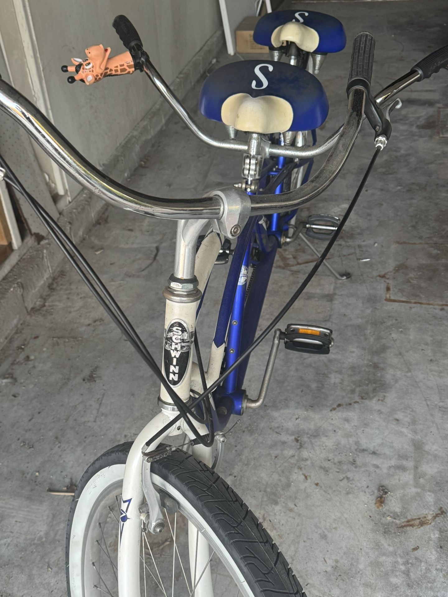 Vintage Shimano Schwinn Tandem Bike, New Tires