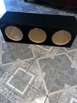 Subwoofer box