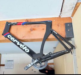 Cervélo S5 VWD Team Carbon Road Bike Frame / Frameset w/ FSA SL-K Crank & Rotor Q-Rings