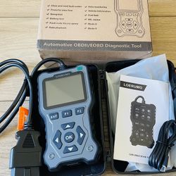 New in box OBD2 Scanner with carry box(5 left)