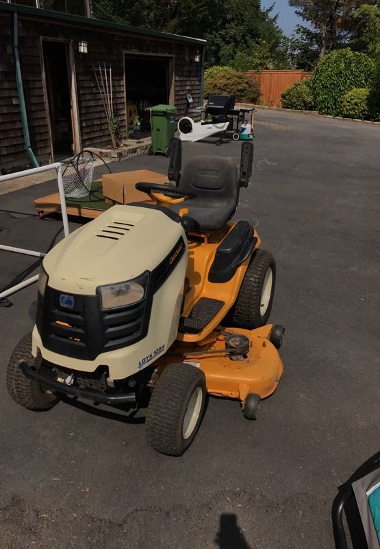 Cub cadet LGTX 1054 riding mower for Sale in Beaverton, OR OfferUp