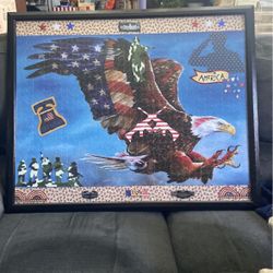 Patriotic Eagle Collage 