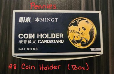 Coin Holders, Coin Slab, Jeweler's Loupe, and 3 LED Hand-Held Magnifier