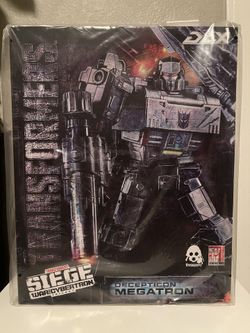 Threezero Transformers War For Cybertron Trilogy DLX Megatron & Optimus Prime