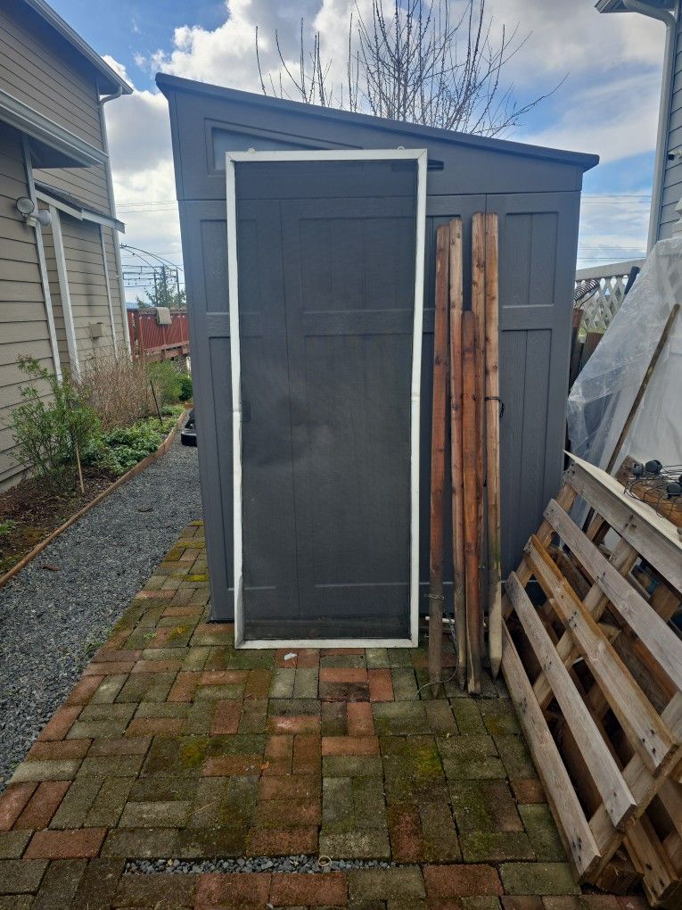 Sliding Back Door Screen