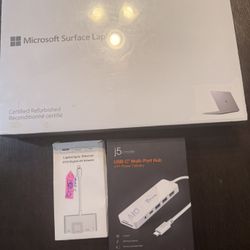 Microsoft Surface Laptop 3 , 15” Window 10, 128GB RAM Platinum 