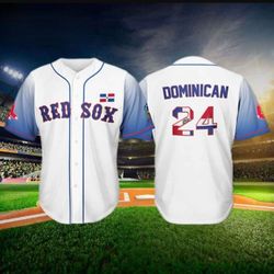 Jersey Dominicana Red Sox 2024