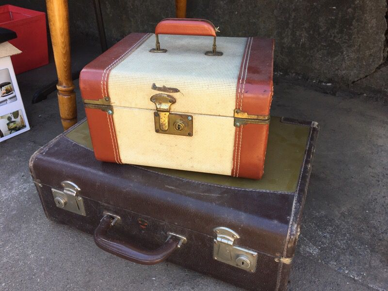Vintage Suitcase Set - Homestead Seattle