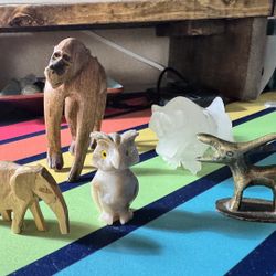 Miniature Animal Figurines 