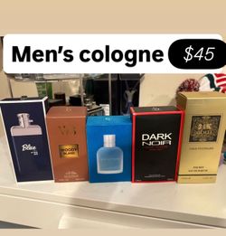 Men’s colognes like new sprayed once or twice max
