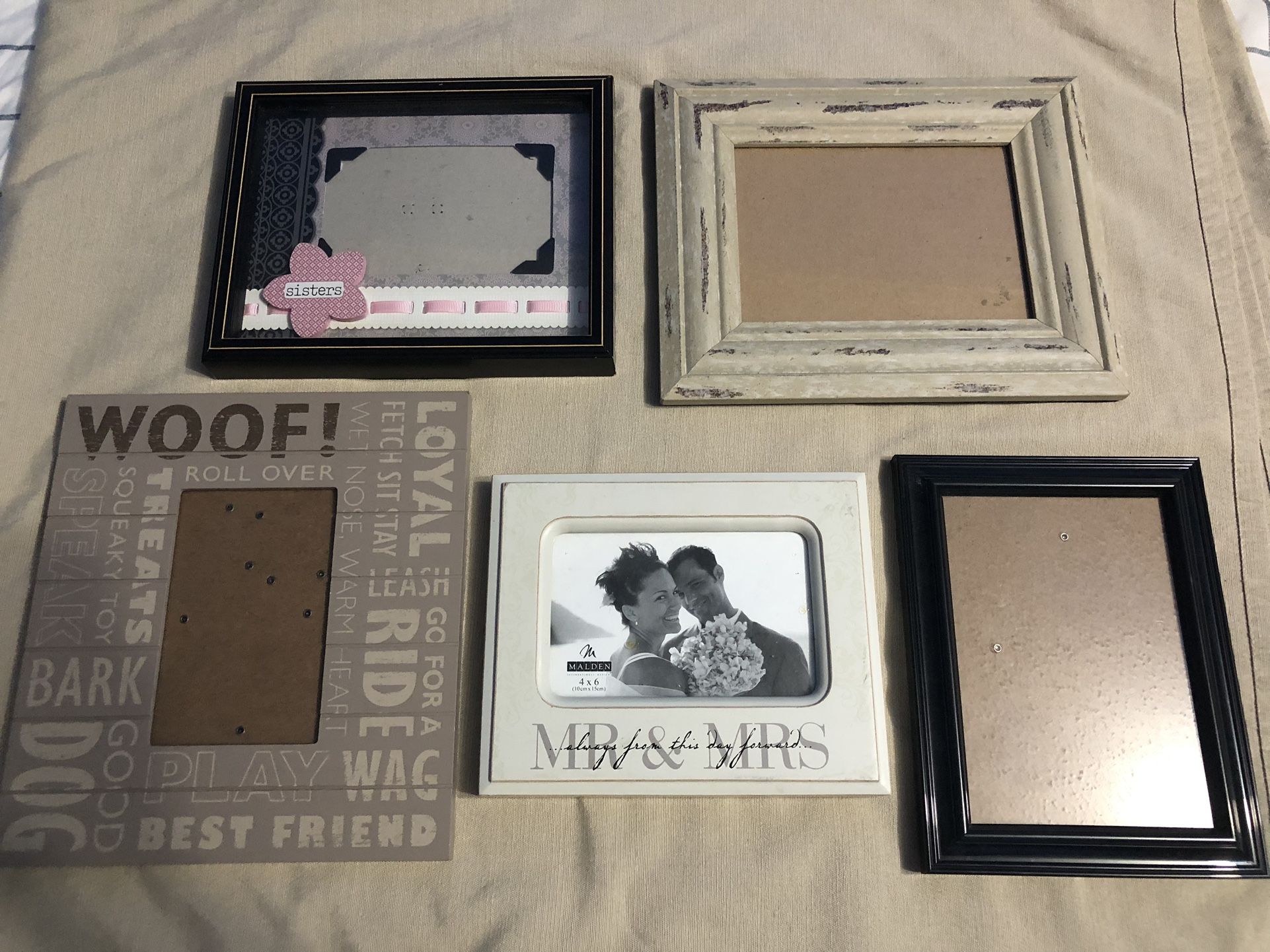 Pictures Frames (all for $5)