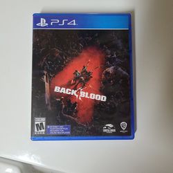 Back 4 Blood Ps4 Video Game 