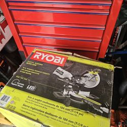 Ryobi.    7 1/4 Crosscut sliding mider Saw