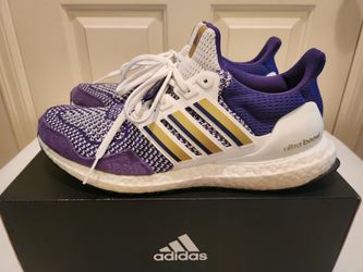 Adidas UltraBoost 1.0 DNA "Washington Huskies / LA Lakers" - Men's Size 9