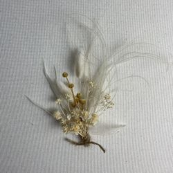 Groom Boutonnière - Rustic Boutonnière- Preserved Boutonnière -