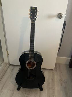 Rogue Fine Instrument Acoustic Guitar Black